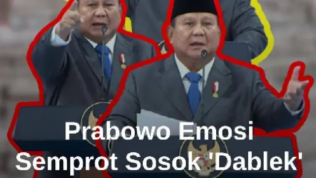 Momen Prabowo Emosi Semprot Sosok 'Dablek' ini di Indonesia: Mereka Meludahi