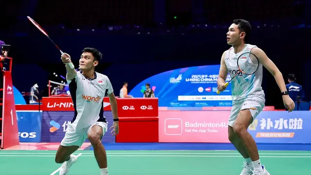 ajar Alfian/Muhammad Shohibul Fikri - China Masters 2025 - Bulu Tangkis
