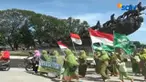 Pawai taaruf dilakukan menyusuri Jalan Pandanarang yang membelah Kota Boyolali, dengan jarak sekitar 3 kilometer.