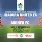 Madura United vs Borneo