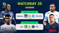 Link Live Streaming Liga Prancis 2021/2022 Matchday 20 di Vidio Pekan Ini. (Sumber : dok. vidio.com)