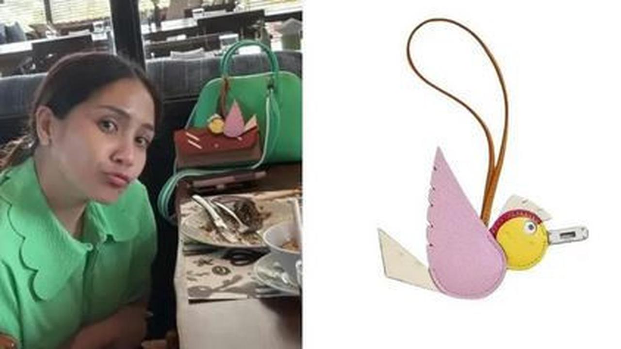 Cek Koleksi Gantungan Tas Nagita slavina, Ditaksir Seharga Motor