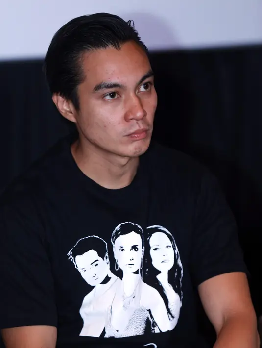 'Meski pendatang baru, Salvita dapat menjalankan perannya dengan baik, sehingga saya tidak merasa kesulitan dijadikan lawan mainnya' ujar Baim Wong. (Wimbarsana Kewas/Bintang.com)