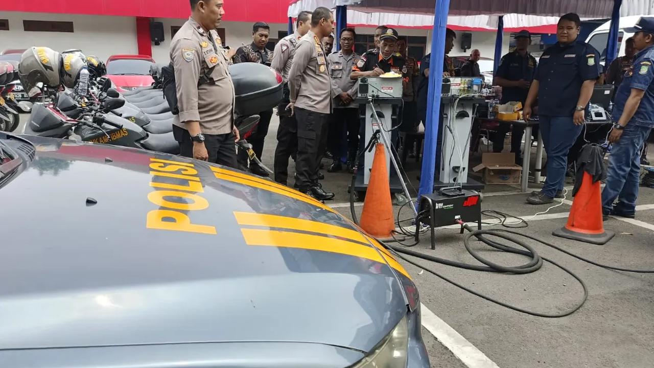 Ada lima titik lokasi razia uji emisi yang dimulai 1 November 2023. Namun, lokasi bisa berubah sesuai kebutuhan dari masing-masing Satlantas.<br>