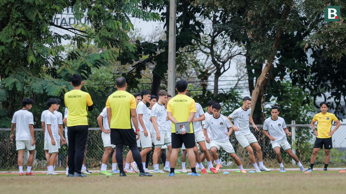 Foto: Intip Persiapan Terakhir Timnas Indonesia U-22 Jelang Laga Hidup Mati Melawan Myanmar di SEA Games 2025
