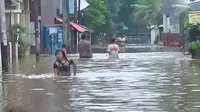 Kali Krukut, Sunter, Ciliwung Meluap, Ratusan Rumah Terendam