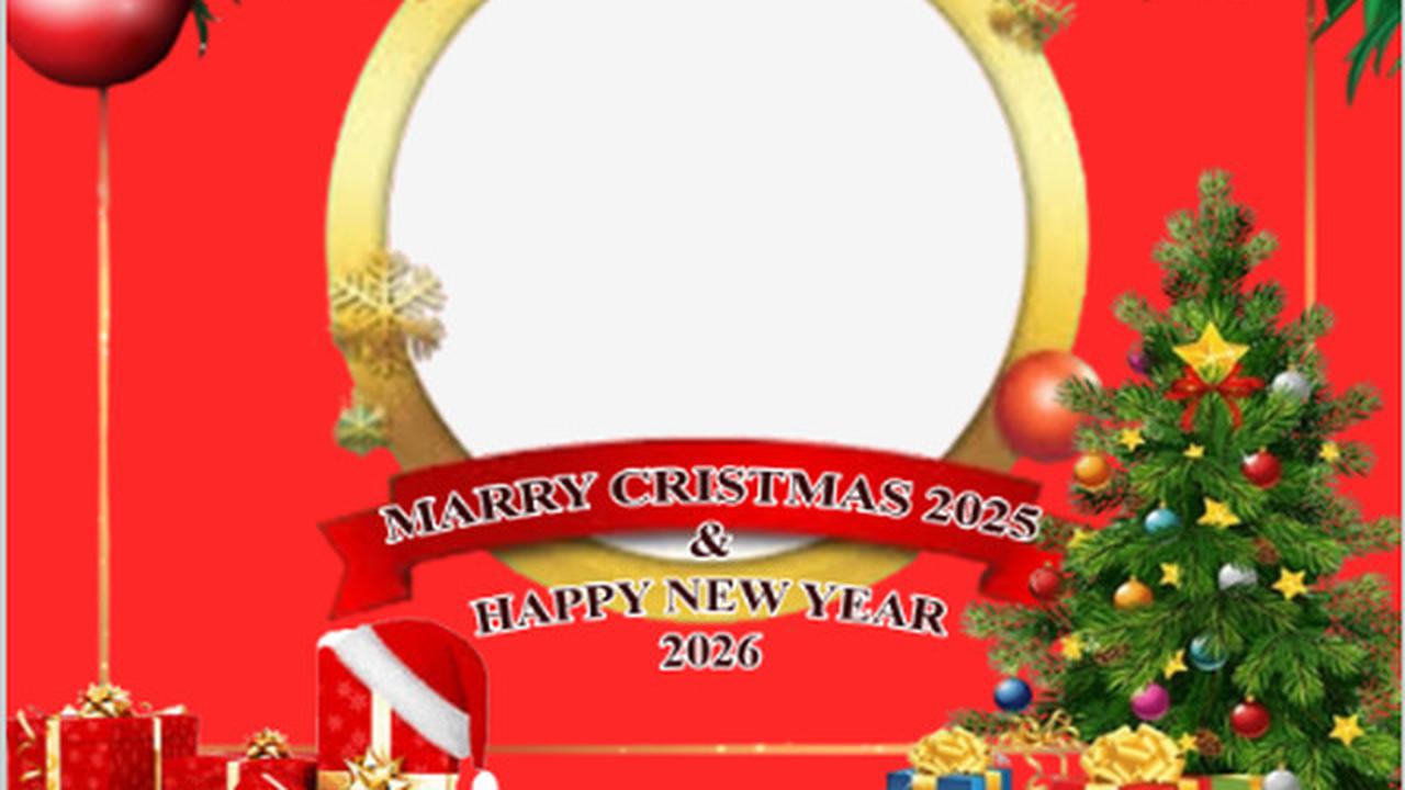 25 Twibbon Natal 2025 dan Tahun Baru 2026, Yuk Coba