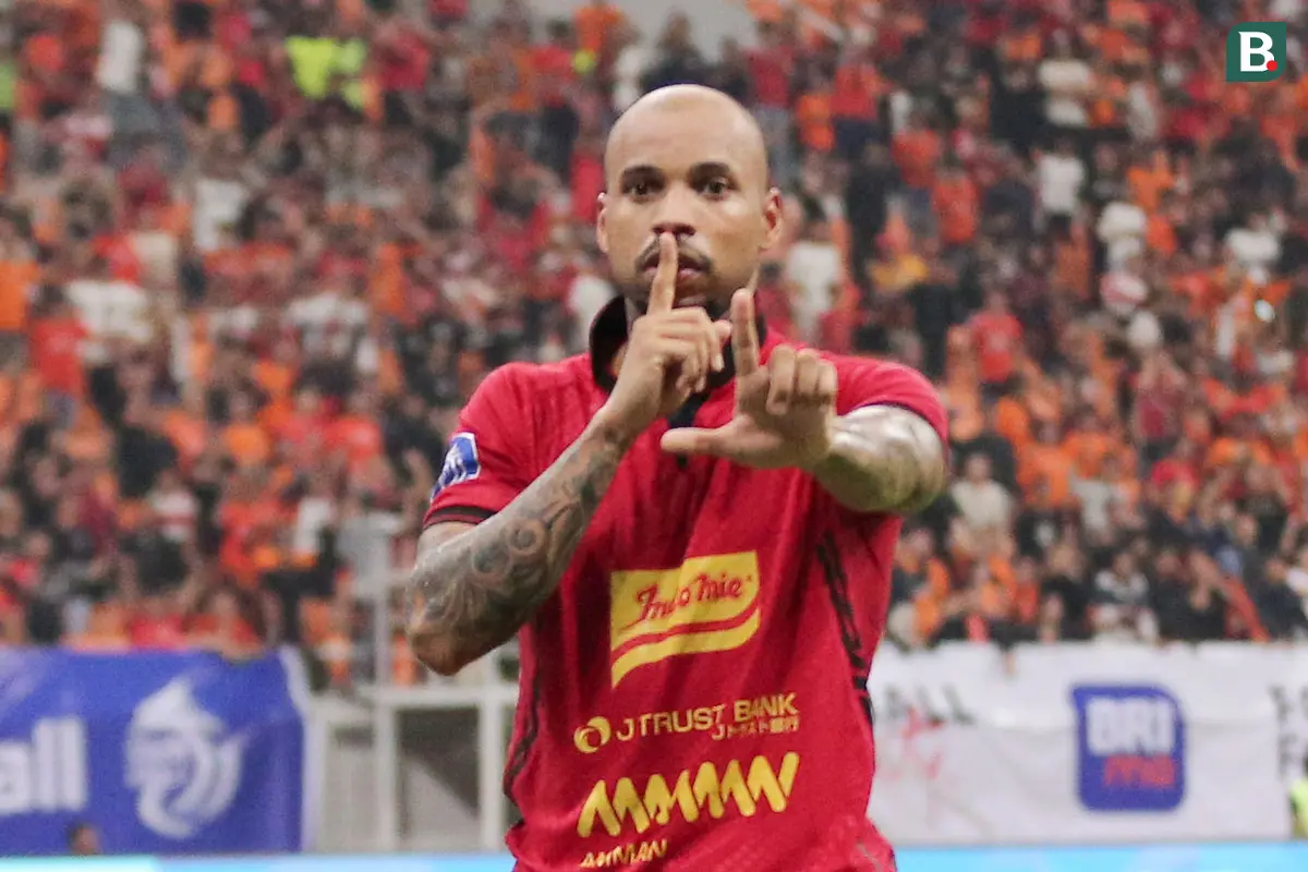 Foto: Gustavo Almeida Hattrick, Persija Awali BRI Liga 1 Musim 2024/2025 dengan Sempurna