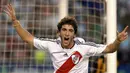 Gonzalo Higuain memulai kariernya di klub Argentina, River Plate selama dua musim dari 2005 hingga 2007. (AFP/Juan Mabromata)