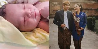 Rona bahagia tengah dirasakan Vicku Shu dan sang suami, Ade Imam. Senin (16/7/2018) keduanya telah dikaruniai anak pertama yang berjenis kelamin laki-laki. (Instagram/vickyshu)