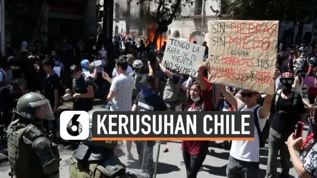 VIDEO: Chile Darurat Nasional Akibat Kerusuhan