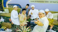 Kaesang Pangarep Menyempatkan Diri Hadiri Maulid Nabi di Banjarmasin
