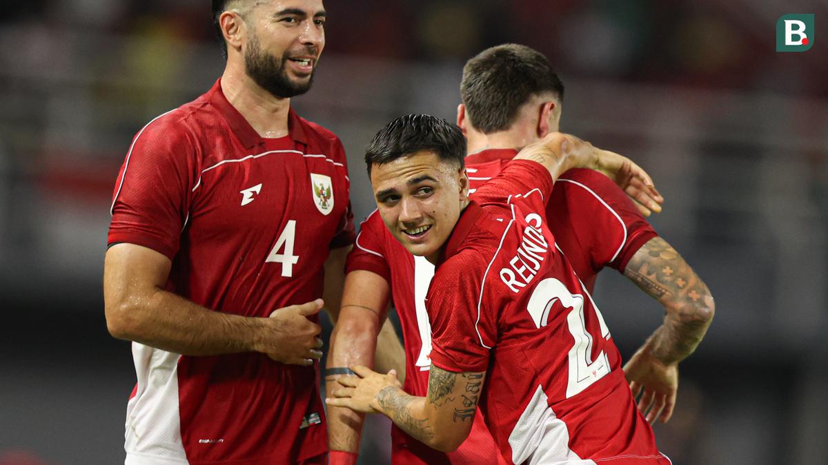 Foto: Surabaya Jadi Saksinya, Eliano Reijnders Cetak Gol Debut di Timnas Indonesia