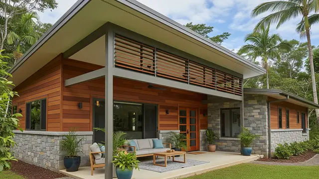 Desain Rumah Tropis Modern Anti Lembap