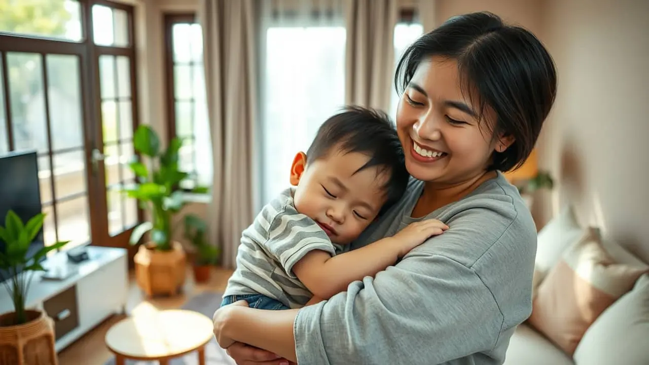 mimpi menggendong anak laki laki