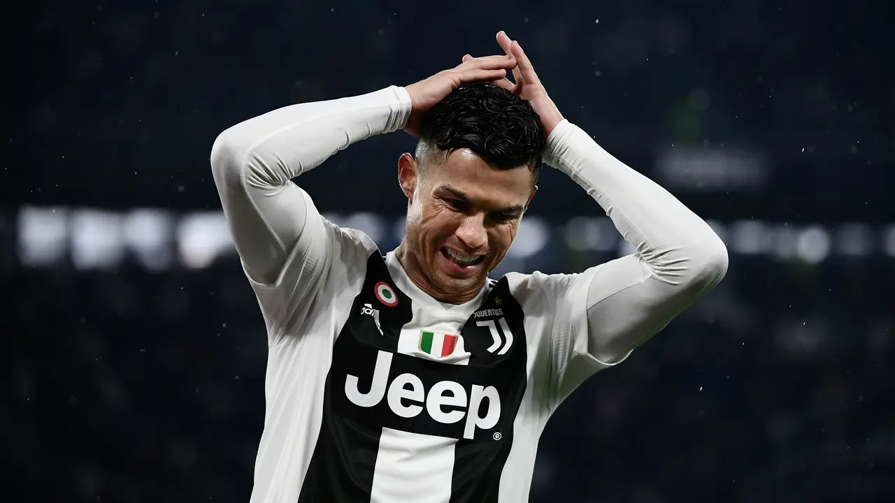 Ekspresi Cristiano Ronaldo Saat Juventus Ditahan Imbang Parma