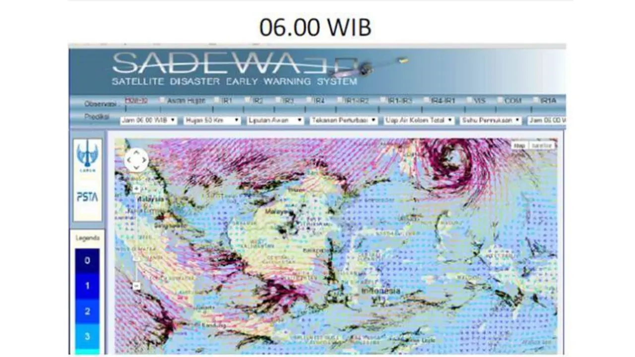 Gambar satelit Lapan
