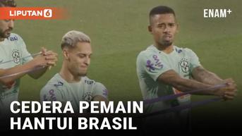 VIDEO: Gawat! Jesus dan Telles Tak Bisa Perkuat Brasil di Piala Dunia