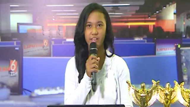 Putry Pengunjung dan Peserta Presenter di Indonesia Broadcaster Expo 2013
