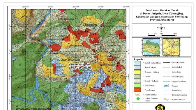Pemicu Gerakan Tanah Merayap di Jatigede Sumedang, Warga Diminta Waspada dan Cek Berkala Retakan Bangunan