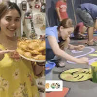 Ayu Ting Ting dikenal sebagai salah satu artis sukses dan kaya raya. Selama ini, Ayu kerap tampil glamor saat terlihat di layar kaca. Berbeda dengan kesehariannya saat dirumah, ia tampil sederhana dan sering mengenkan daster dan juga celana pendek. Berikut beberapa potretnya. [Instagram/@ayutingting92]