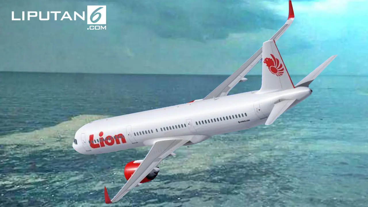Banner Pesawat Lion Air JT 610 Jatuh