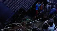 Longsor di Banjarnegara menyebabkan ratusan rumah rusak. (Foto: Liputan6.com/BPBD BNA/Muhamad Ridlo)