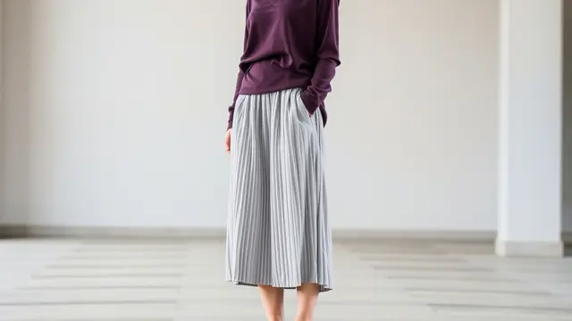 Outfit Rok Plisket