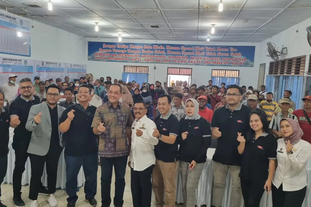 Asosiasi Televisi Swasta Indonesia (ATVSI) membagikan 500 (lima ratus) buah Set Top Box (STB). (ist)