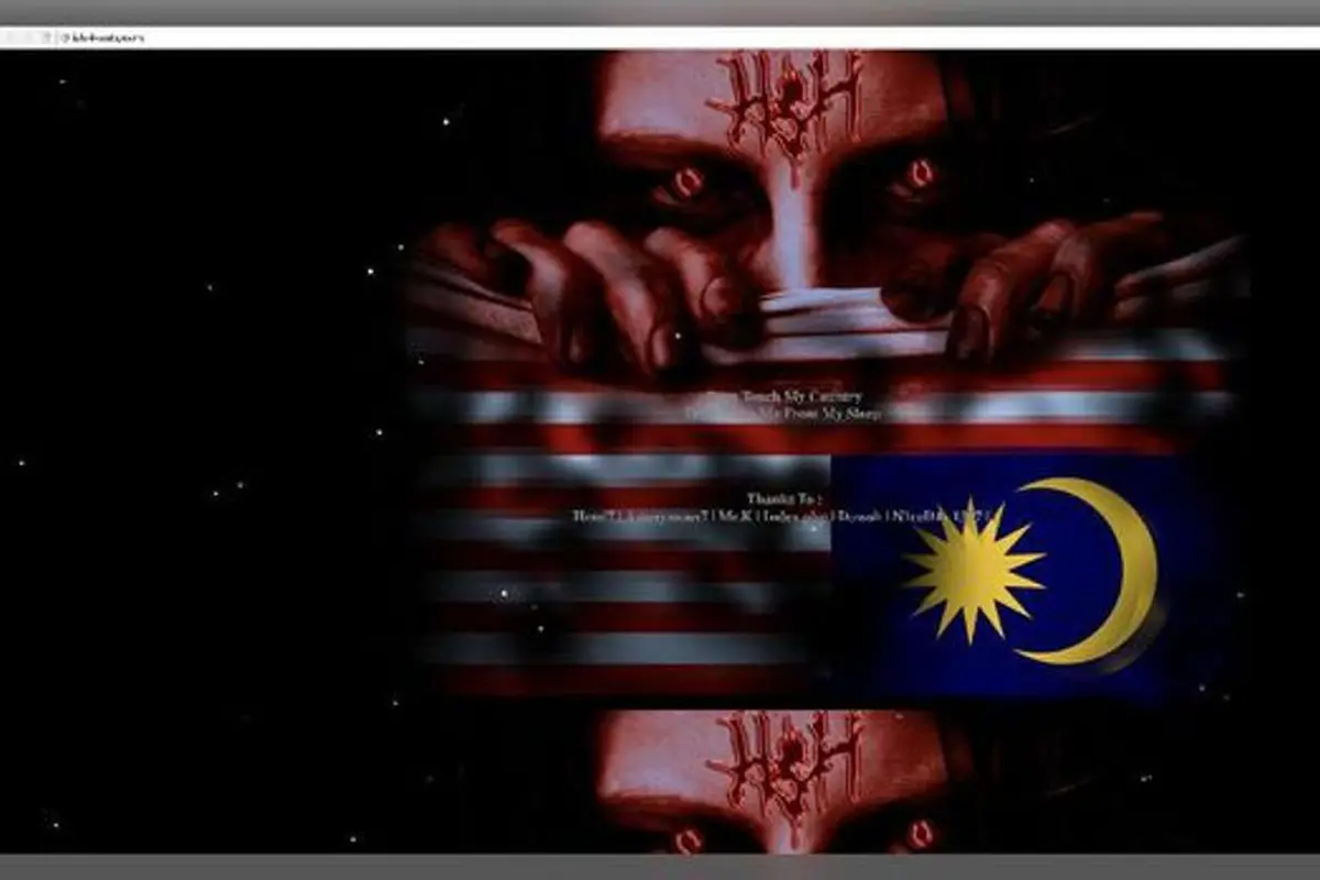 [Bintang] Bendera Terbalik, Peretas Indonesia Bobol Server Malaysia