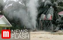 VIDEO: Gas Menyembur saat Penggalian Sumur di Ponpes Al Ihsan Pekanbaru