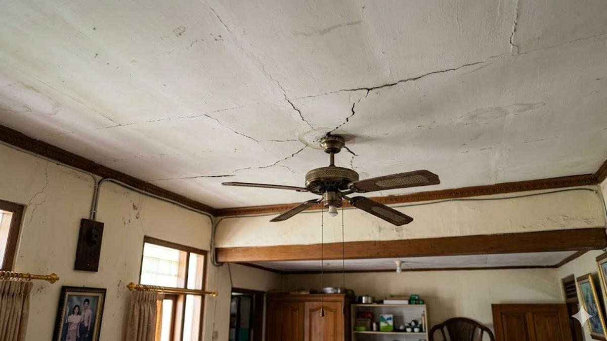 Cara Mengatasi Plafon Rumah Retak dan Turun, Aman Tanpa Renovasi Besar