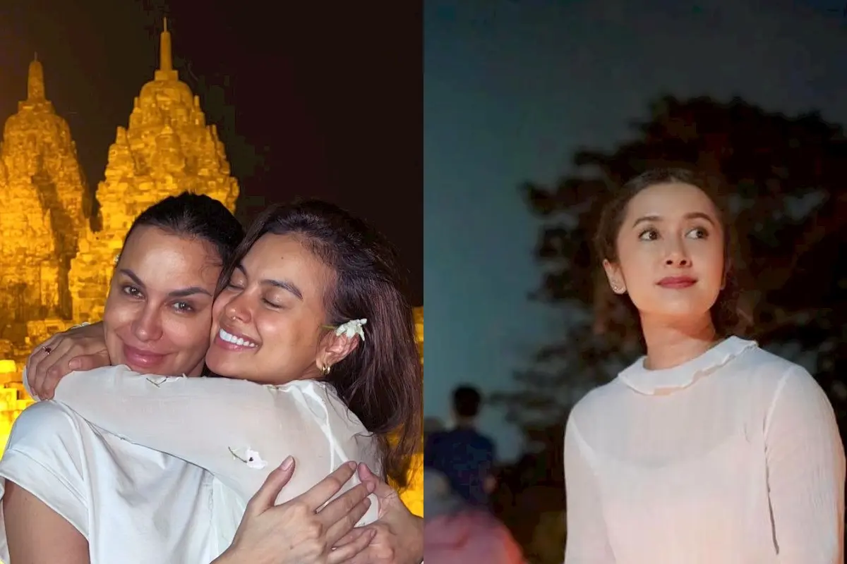 6 Gaya Artis Ikut Rayakan Waisak di Candi Borobudur dan Sewu, dari Sophia Latjuba, Eva Celia, hingga Widi Mulia