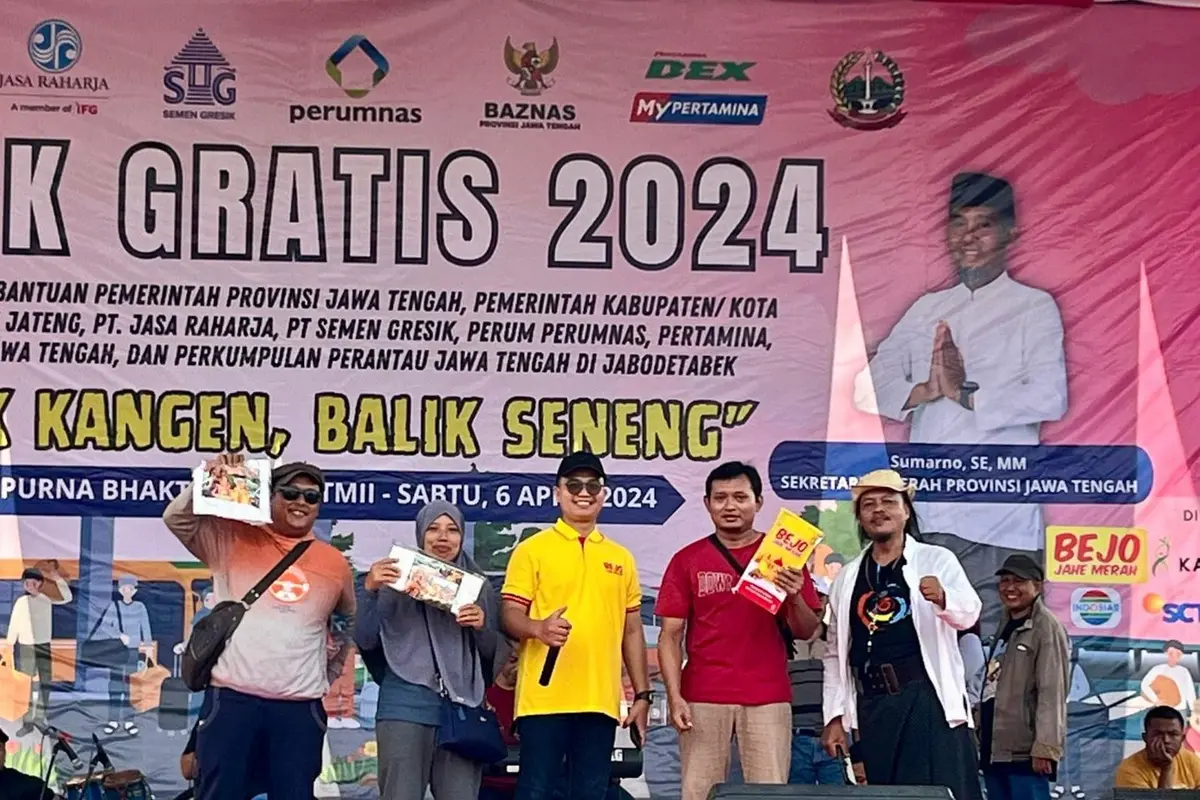 Bejo Jahe Merah menyelenggarakan Mudik Gratis tahunan