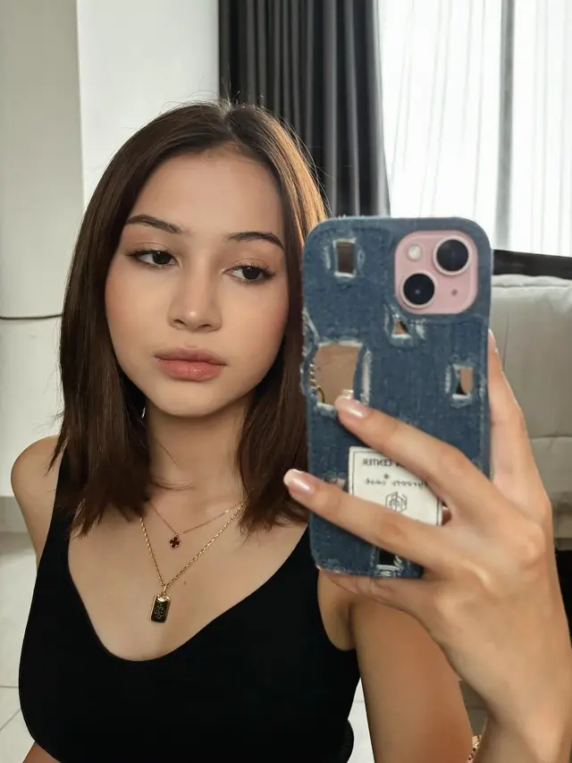 6 Potret Sandrinna Michelle dengan Gaya Rambut Baru, Tampil Makin Menawan