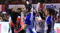 Cedera dan Tak Bisa Lagi Tampil di PLN Mobile Proliga 2024 Bukan Penghalang Gia Menemui Fans di Gresik