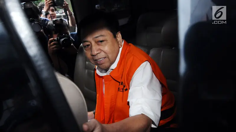 Setya Novanto Masih Jalani Pemeriksaan KPK