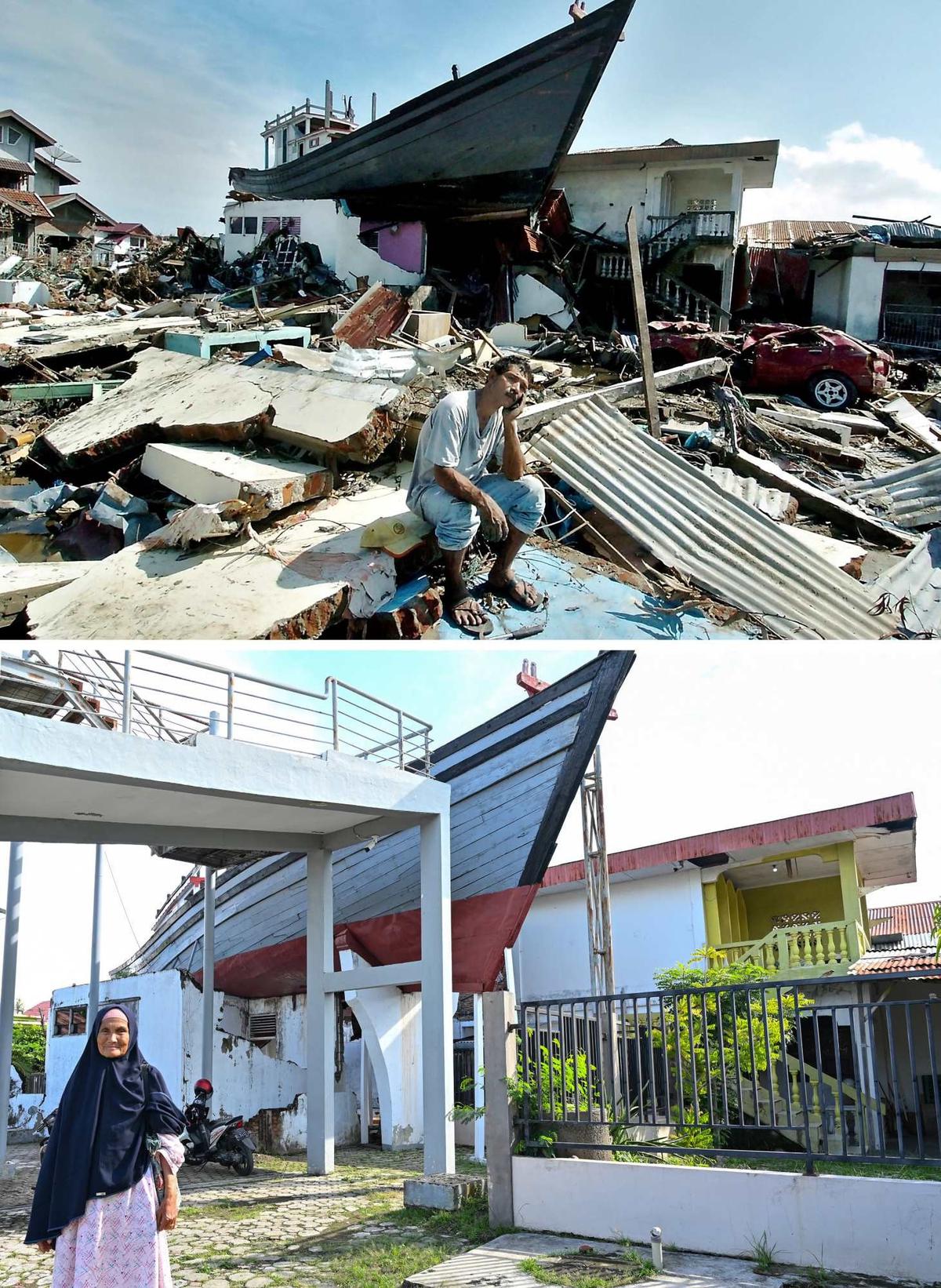 Potret Pilu Kehancuran Akibat Tsunami Aceh 20 Tahun Lalu