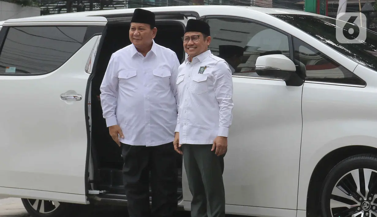Keduanya bertemu untuk bersilaturahmi pasca Pemilu 2024. (Liputan6.com/Herman Zakharia)