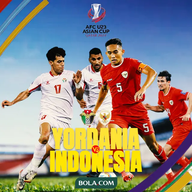 Piala Asia U-23 - Yordania Vs Timnas Indonesia U-23 - Duel Pemain