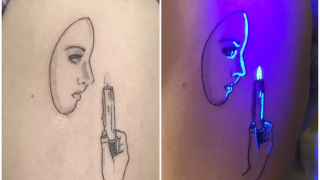 7 Desain Tato Bisa Menyala Ini Berhasil Bikin Takjub