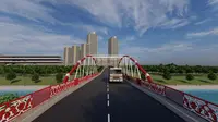 Desain jembatan Trizyandru Karya Tim Logawa Trizyandru Universitas Jember (Istimewa)