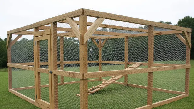 Jenis Rangka Kandang Ayam yang Aman dari Predator