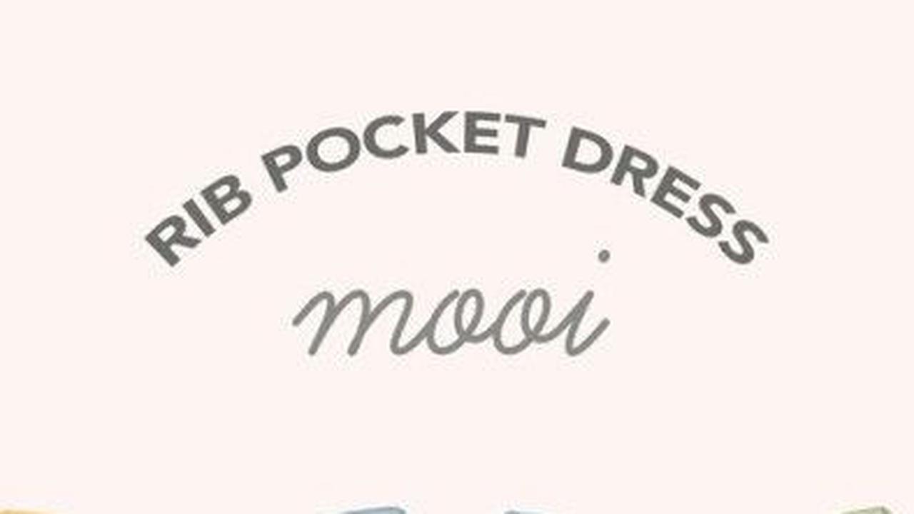 2. Rib Pocket Dress untuk Penampilan Sehari-hari yang Simpel