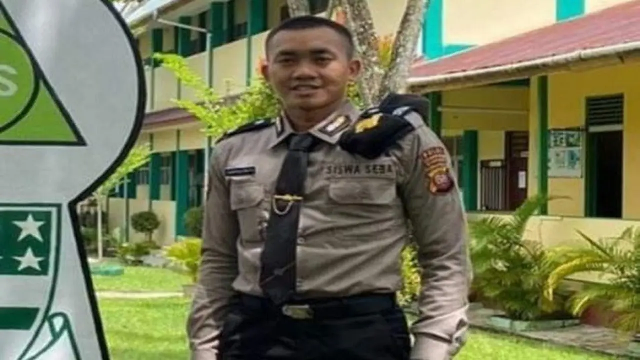 Bripda Ignatius Dwi Frisco atau Bripda IDF (sumber: Instagram @kamidayakkalbar).