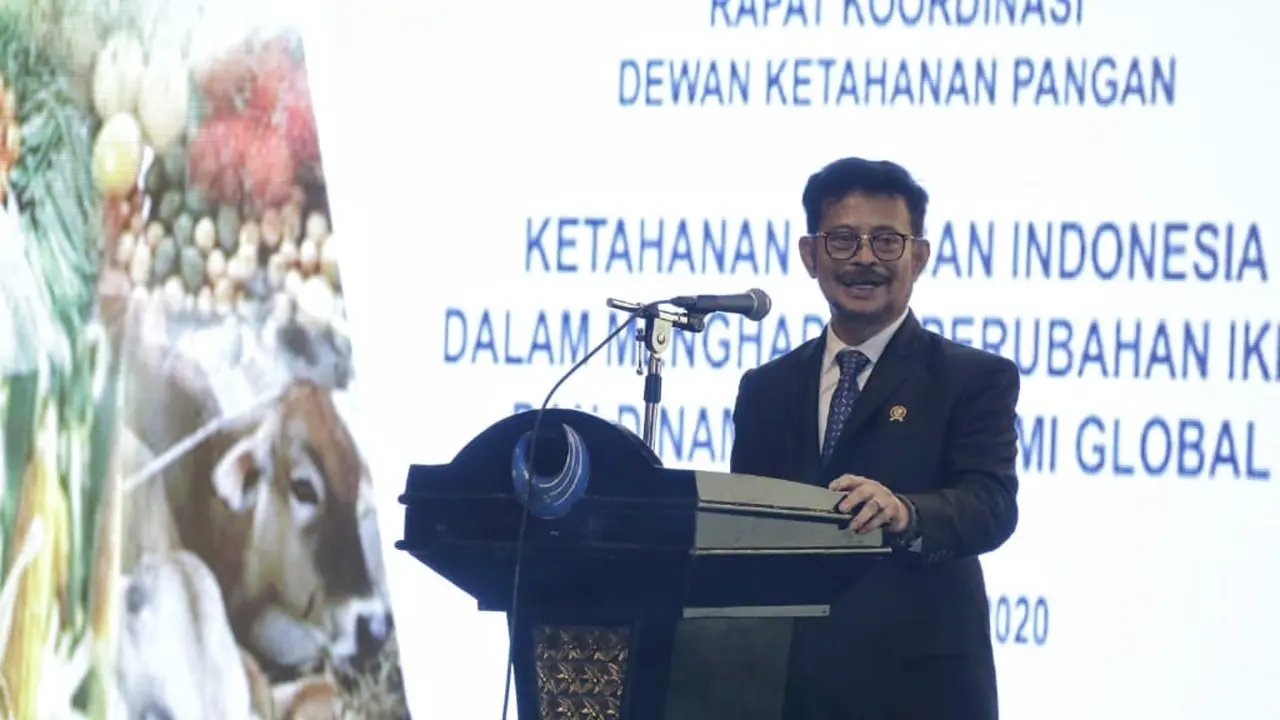 Menteri Pertanian Syahrul Yasin Limpo