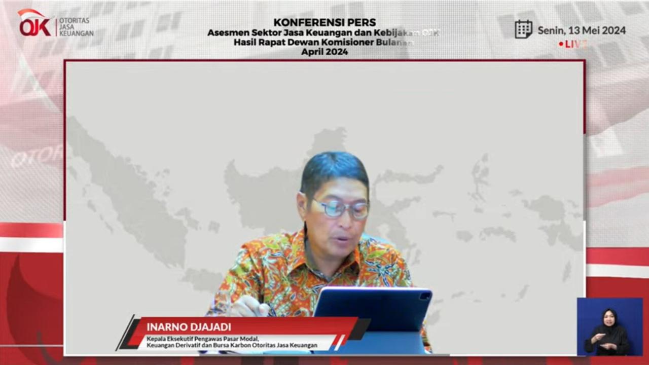 OJK Pungut Denda Rp 3,6 Miliar dari Pelaku Pasar Modal Selama April 2024