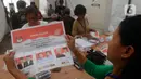 Tidak semua orang bisa masuk ke area gudang logistik KPU Kota Tangerang Selatan. (merdeka.com/Arie Basuki)