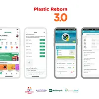 Kini mendaur ulang sampah bisa lebih teratur bahkan menghasilkan uang melalui aplikasi Plastic Bank Indonesia. (Foto: dokumen/Plastic Rebor 3.0)