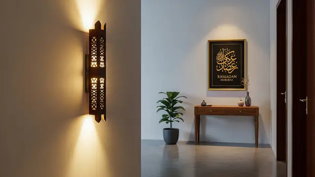 Dekorasi Lampu Ramadan